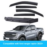 Bonnet Protector Guard Wind Deflectors Body Kit For Ford Ranger 2023-2026 Raptor
