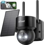 ieGeek Outdoor 360° Wireless Solar Security Camera Home Wifi Battery PTZ CCTV