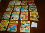 VINTAGE DANDY  COMIC LIBRARY   BOOKS 1987  15   COPIES  SET G