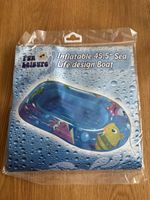 FUN LEISURE INFLATABLE 45.5” (115.5CMS) SEA LIFE DESIGN KIDS BOAT WITH LANYARD