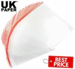 CLEAR CELLOPHANE BAGS SMALL LARGE SELF SEAL CELLO GIFT SWEET FOR CARDS WAX MELTS