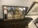 Guinness Extra Stout Vintage medium Pub man cave Wall Mirror c1970 