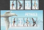 AUSTRALIAN ANTARCTIC TERRITORY BIRDS PETRELS MNH SET & MIN SHEET 2024