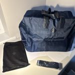 Patek Philippe Genève Blue Nylon & Leather Duffle Weekender, Strap, Logo