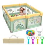 Playpen Baby Toddlers 200 x 180cm Baby Playpen Basket 60 Ocean Balls RRP £80