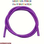 1 METER PURPLE RUBBER FUEL LINE HOSE PIPE MOTORCYCLE BIKE PIT DIRT QUAD 7 X 5MM
