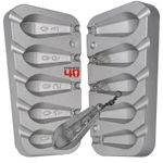 Hex Mould 30-40-50-60-70g fishing lead weight mould /Carp Boat Fishing