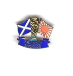 SCOTLAND V JAPAN MATCHBADGE 28/3/26