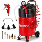 Compressed Air Compressor Air Compressor 30L 10 Bar Standing 13 piece Accessorie