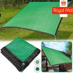 Sunblock Shade Cloth Sun Screen Mesh Plant Greenhouse Cover Tarp Sunshade UV Net