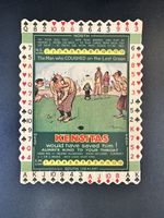 Kensitas Tobacco Cigarette Co. 1931  Golf Trading Card - Henry M Bateman