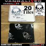 Sound Deadening Proofing Van Car Butyl Dead Mat Metal Foil Audio Panel 20 Mats