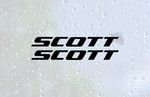 Scott Bike Stickers Vinyl Decal Frame Cycle Bicycle 2 Logos - Size Choice