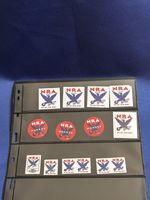 NRA National Recovery Act MEMBER  CINDERELLA STAMPS WE DO OUR PART BLUE EAGLE