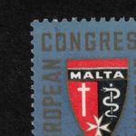 Malta 1964 SG318 var 1st European Catholic Doctors MNH Retouched under "O" flaw