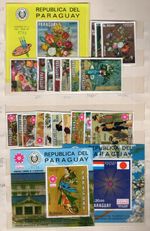 PARAGUAY LOT, 12 BLOCKS + 6 COMPLETE SETS, MNH, OFFERT!