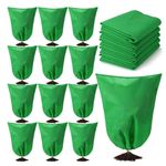 1/5/10X Heavy Duty Frost Plant Protection Bags Fleece Winter Cover Plants Garden