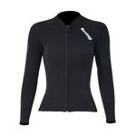 Owntop Wetsuit Jacket Women - 2mm Neoprene Wetsuit Top, Long Sleeve Front Zipper