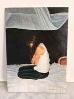 Original John Worthington Oil Painting 'Overhang'