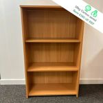 Beech 2 Shelf Bookcase- 1225mm High- RRP £240