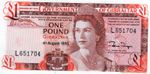 GIBRALTAR 1 POUND 1988 P 20.  UNC CONDITION. 5RW 30SET