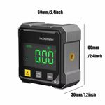 Electronic Digital Angle Finder with Laser 4-side Strong Magnetic Angle Gauge