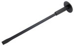 18" Cold Bolster Brick Chisel Heat Treated Masonry Shaft Rubber Guard Tool