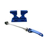 Road Bikes Block Fork Mount BMX Truck Bed Luggage Rack Travel Blue