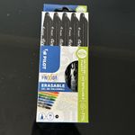 Pilot Frixion Erasable Rollerball Pen Set, Black 5