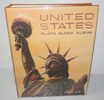 Harris United States Plate Block Album 95% Complete 1975-1992 1817 Stamps $450