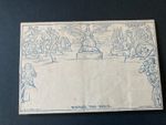 SG ME3 1840 2d blue letter sheet fine and fresh form A104 cat £400