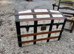 Victorian Steamer Travel Chest / Trunk