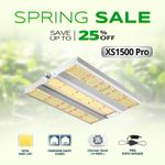 VIPARSPECTRA XS1500 Pro LED Grow Lights Full Spectrum for Indoor Grow Tent Kits