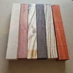 Exotic Hardwood Blanks - Set of 6 Hardwood Pen Blanks | Various Species