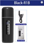 Electric Kettle 12V24V Portable Car Heating Cup 500ml Travel Heating Touch Scree