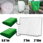 Heavy Duty 30gm / 60gsm Frost Protection Fleece Plant Covers Jacket Bush Tree UK