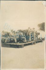 WW2 Palestine Haifa Band Show Stella Maris British Soldiers photo 3x2"
