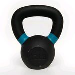 12LB Kettlebell Cast Iron Heavy Duty Powder Coated Flat Base Gym Workout 5.44kg