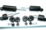 TRIUMPH SPEED TRIPLE R 2013-2018 CRASH PROTECTION KIT SLIDERS PUCKS OGGYS KNOBS