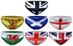 ACCLAIM Home Nations British Sports Fit 6cm Flag Brief Swimming Trunks Mens 2026