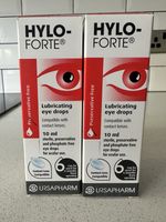 Hylo-Forte Lubricating Eye Drops X 2