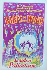 Pantomime Flyer 1950 London Palladium Babes in the Wood Jimmy Jewell Ben Warriss