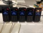Miura M020 Card Readers X 5 With one X 5 Bay Charging Unit And Covers