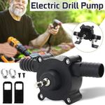 Portable Electric Powered Drill Pump Oil Fluid Water Transfer Pumps Self Priming