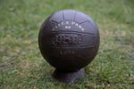 Aston Villa leather style display football Villa Park B6, Fathers Day gift.