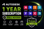 AUTODESK ALL APPS – 1 YEAR
