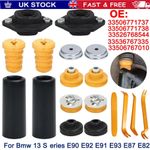 Rear Upper Lower Shock Absorbers Mounts & Bump Stops Kits For BMW 1,3 Series E90