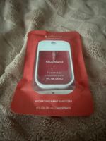 hand sanitizer