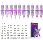 10-100Pcs YILONG Professional Sterile Purple Tattoo Cartridge Needle RL RS RM M1