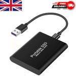 2TB External Hard Drive SSD Disk Memory Storage USB 3.0 HDD for PC Laptop Phone